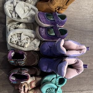 8 pairs of baby shoes!!!